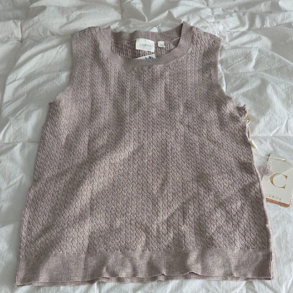 Cyrus Mauve Tank Top